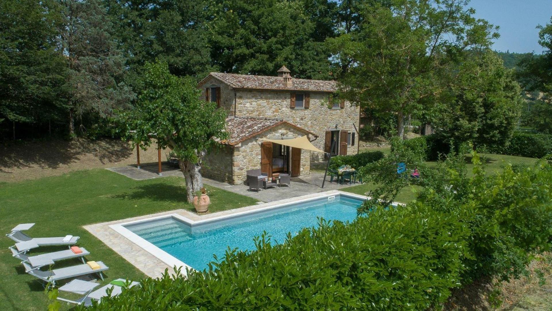 Villa La Mita Cortona Exterior foto